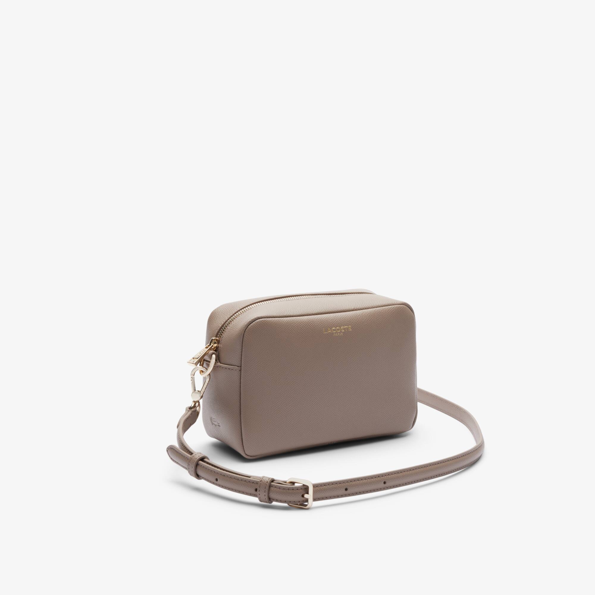 Thumbnail - Lacoste Schultertasche Champs-Elysées - TAUPE Size One Size