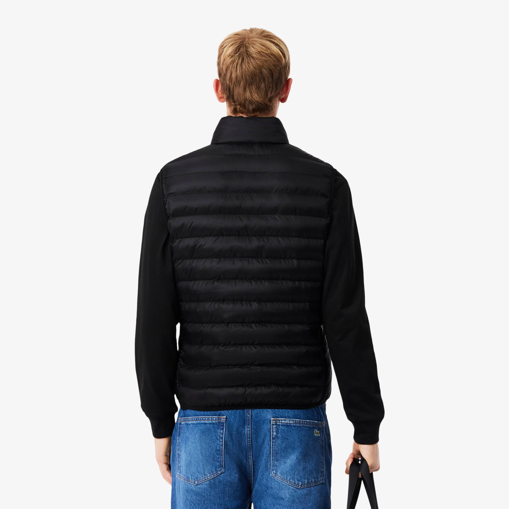 Thumbnail - Lacoste Wasserabweisende Puffer-Weste - Schwarz Size 46 - S