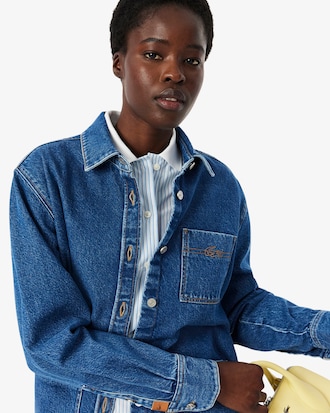 Oversized Denim-Overshirt
