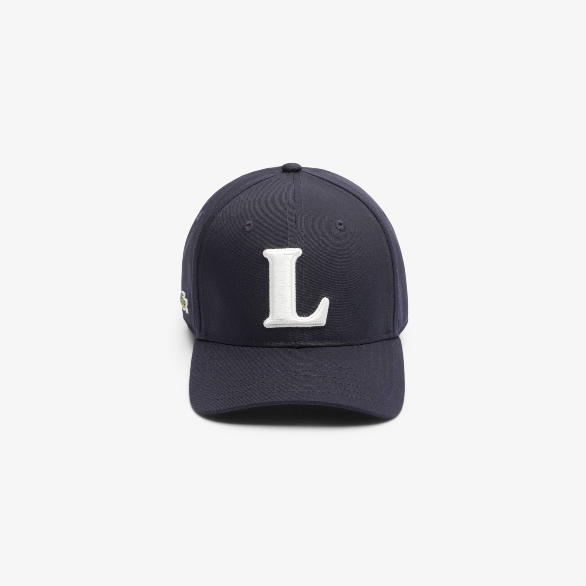 Thumbnail - Lacoste Baseballkappe mit 3D-Stickerei - Navy Blau Size L