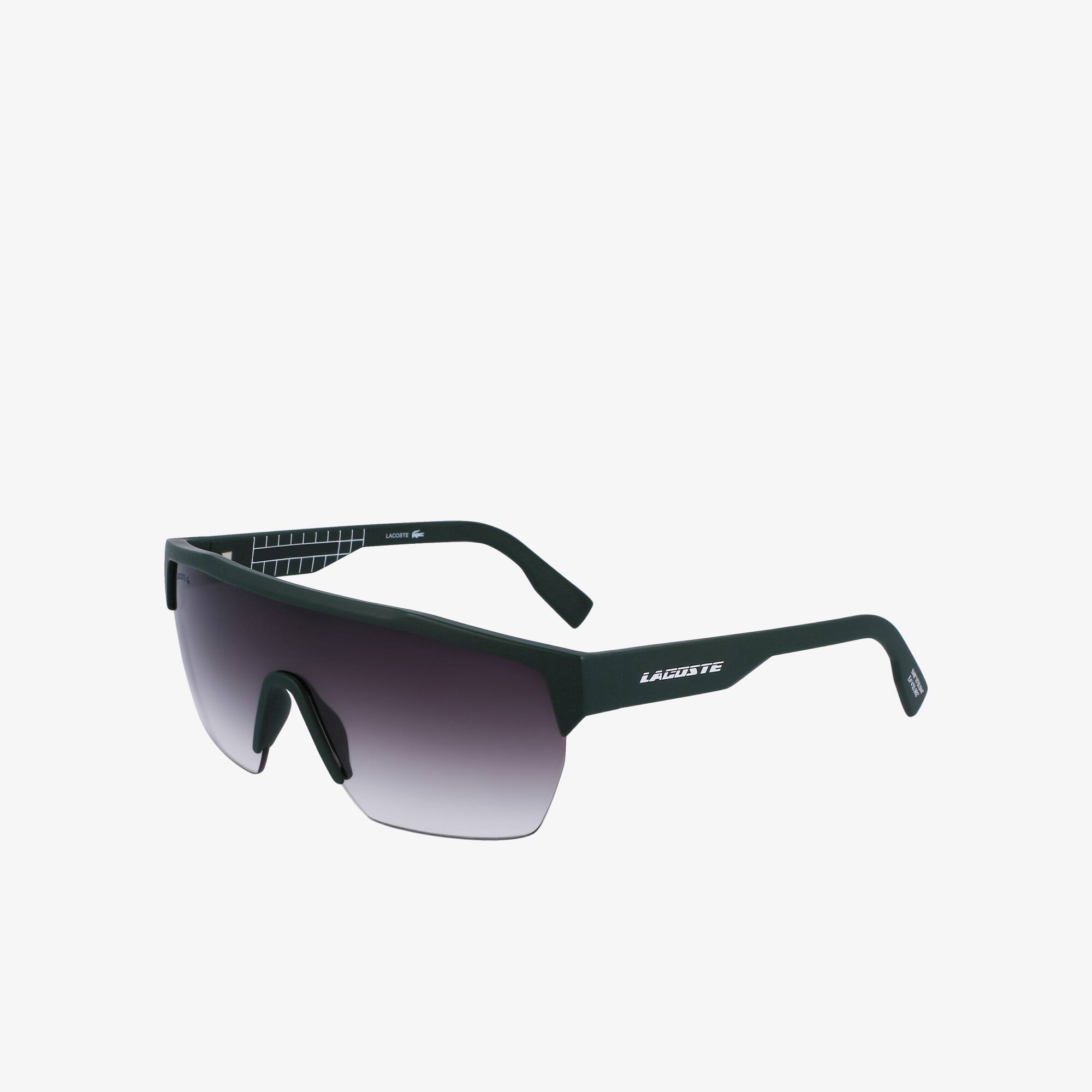 Thumbnail - Lacoste Rechteckige Sonnenbrille Lacoste Active - Grün Size One Size