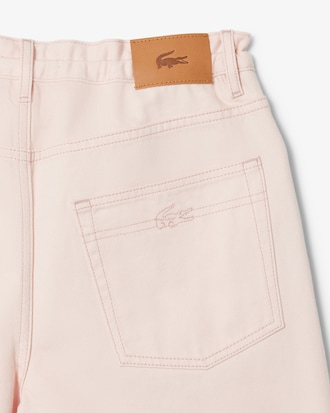 Denim-Jeans mit weitem Schnitt