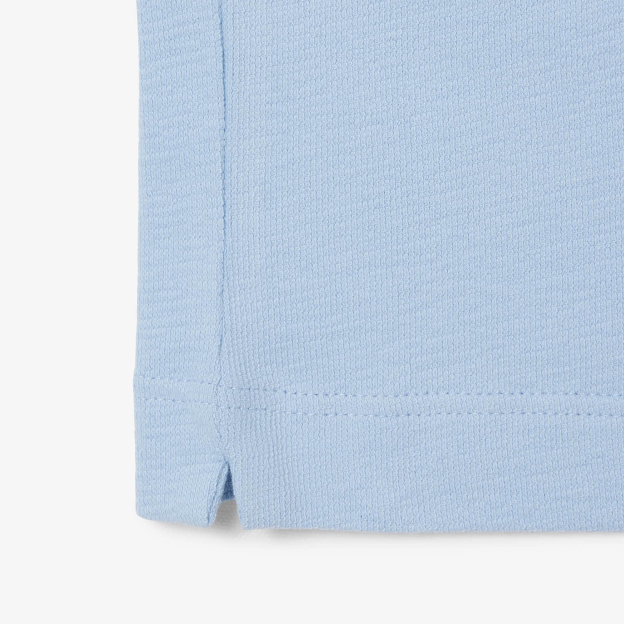 Thumbnail - Lacoste Strukturiertes Classic Fit-Polohemd - Hellblau Size 4XL