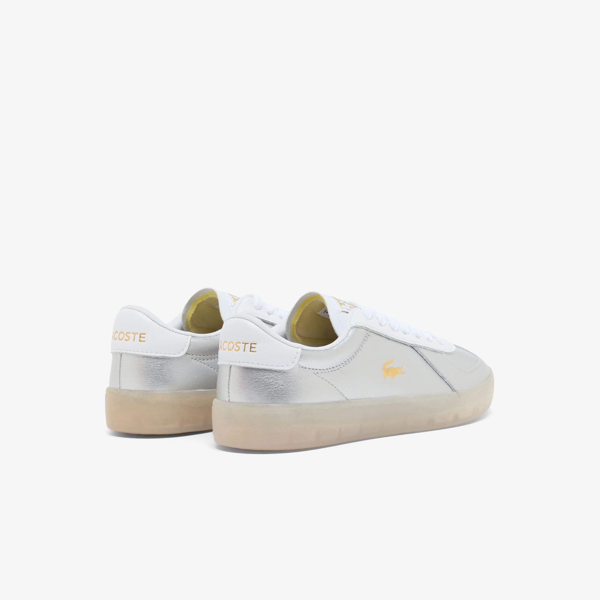 Thumbnail - Lacoste Damen-Sneakers Baseshot Pro - SLV/OFF WHT Size 37.5