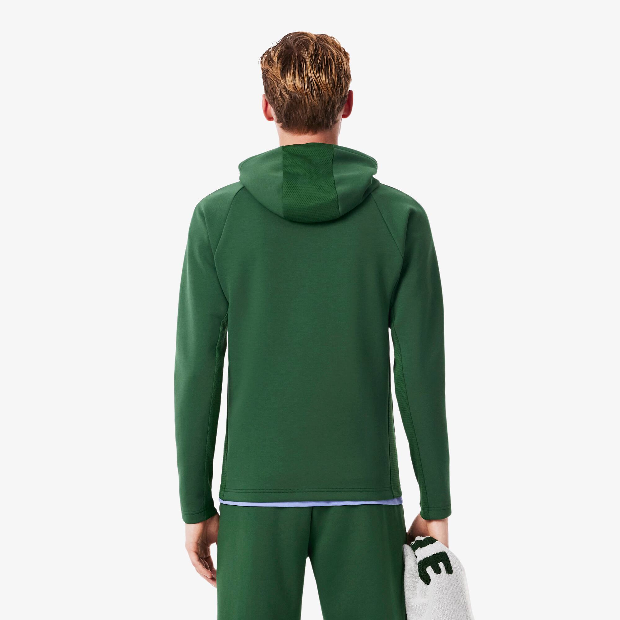 Thumbnail - Lacoste Atmungsaktive, Sportliche Trainingsjacke - Grün Size M