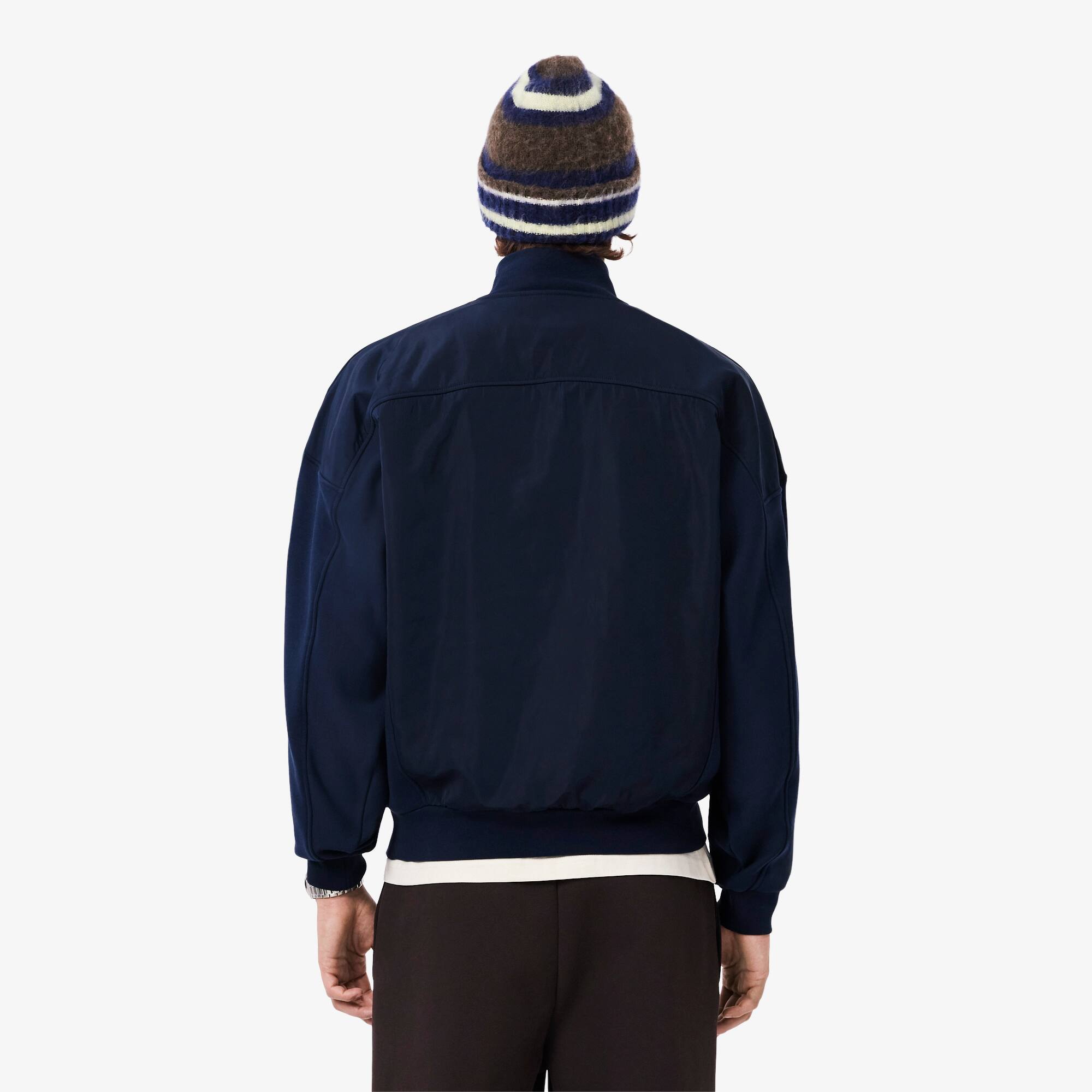 Thumbnail - Lacoste Übergroßes Sweatshirt Archive Edition - Navy Blau Size S