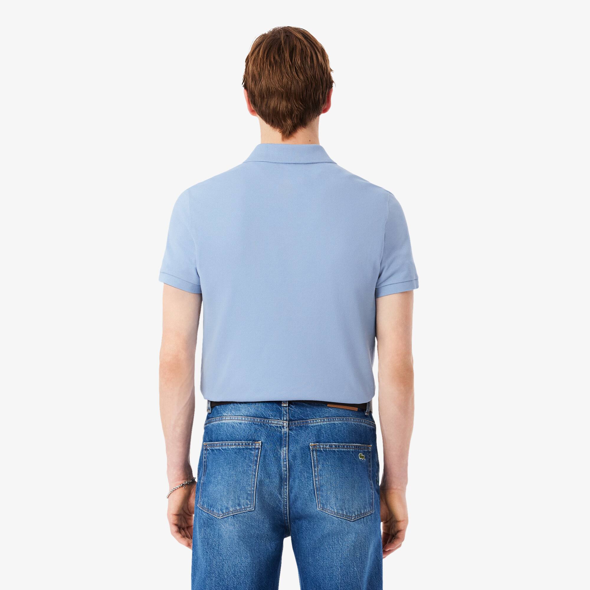 Thumbnail - Lacoste Slim Fit-Polohemd L.12.12 aus Piqué - Hellblau Size 11 - 6XL