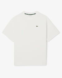 Übergroßes T-Shirt aus doppelseitigem Piqué