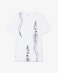 T-Shirt Lacoste Tennis &times; Daniil Medvedev mit Grafik