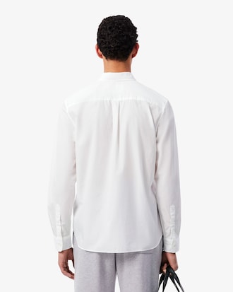 Regular Fit-Hemd aus Stretch-Popeline