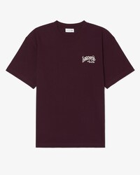 T-Shirt aus schwerem Baumwolljersey mit Stickerei