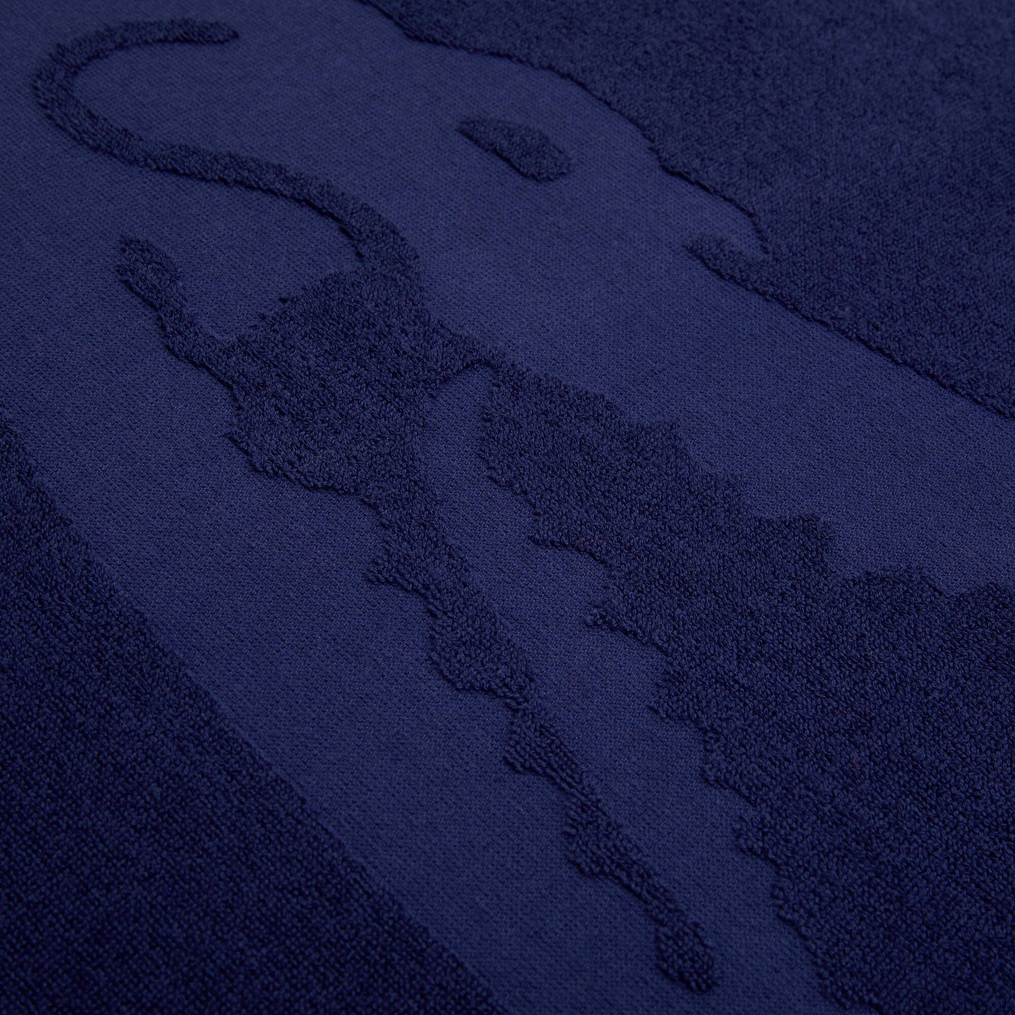 Thumbnail - Lacoste L Sport Strandtuch - NAVY Size One Size