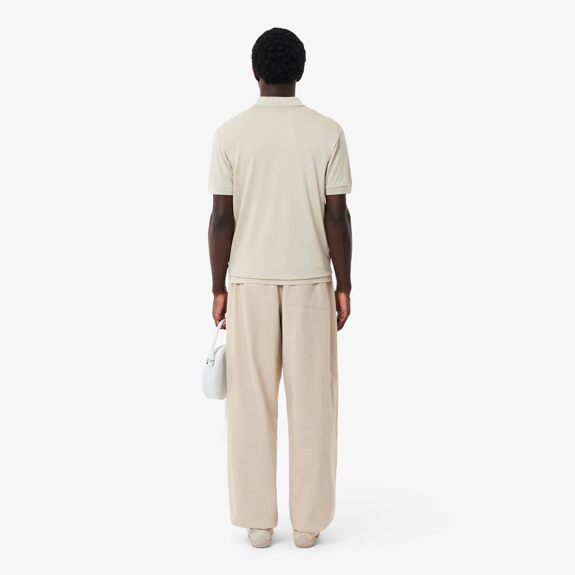 Thumbnail - Lacoste Jogginghose Runway aus Canvas - Beige Size S
