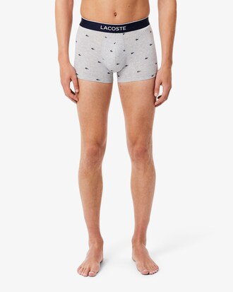 3er-Pack Trunks aus Stretchmaterial mit Druck