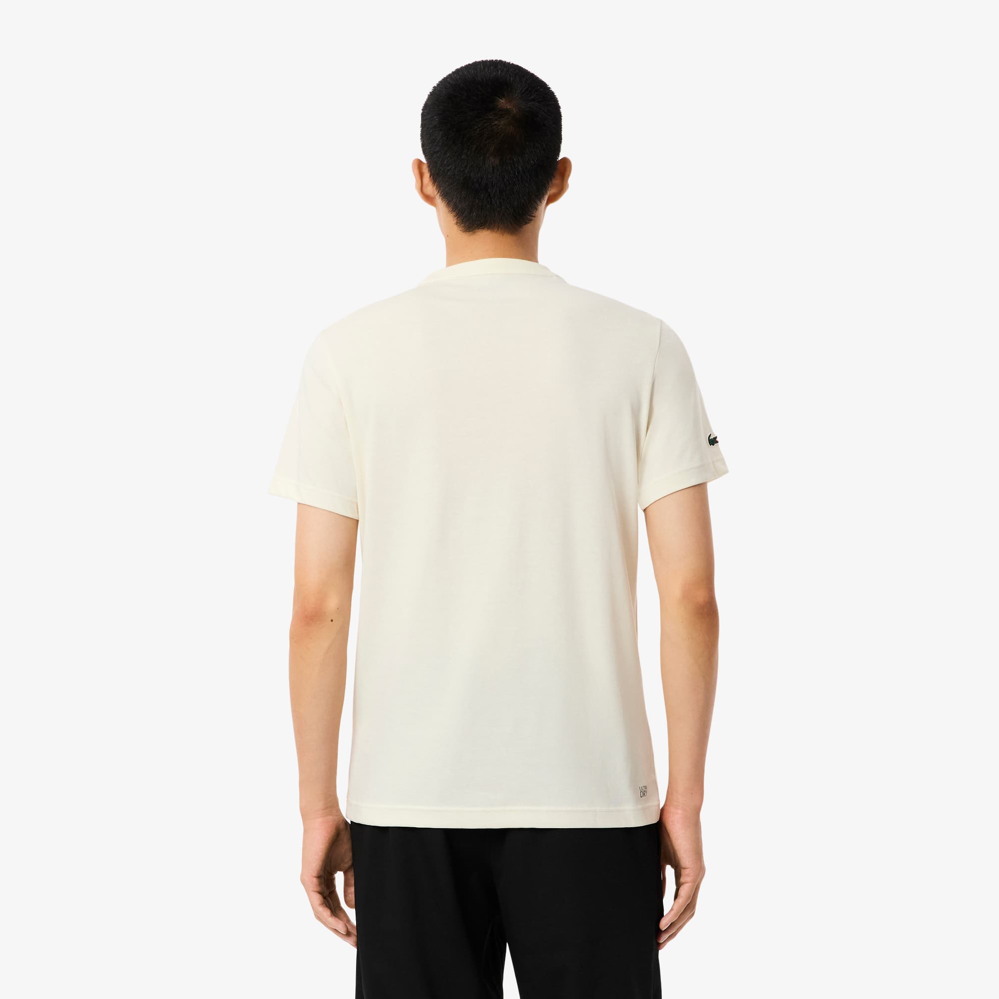 Thumbnail - Lacoste T-Shirt Lacoste Tennis x Daniil Medvedev - Creme Size M