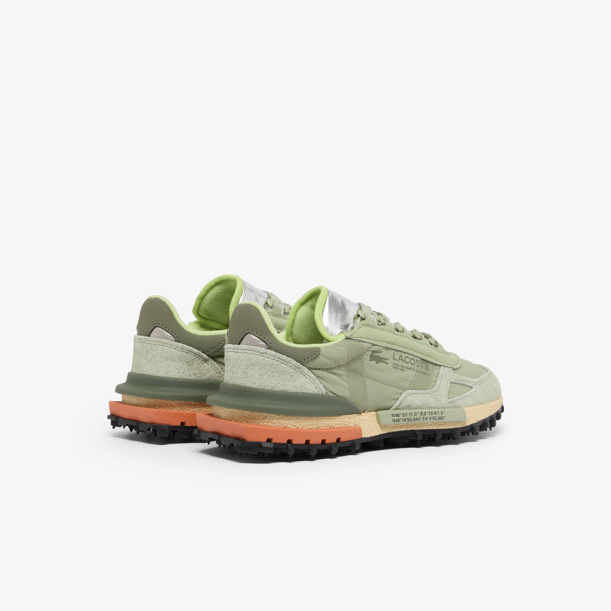 Thumbnail - Lacoste Damen-Sneakers Elite Active - LT KHK/SLV Size 39