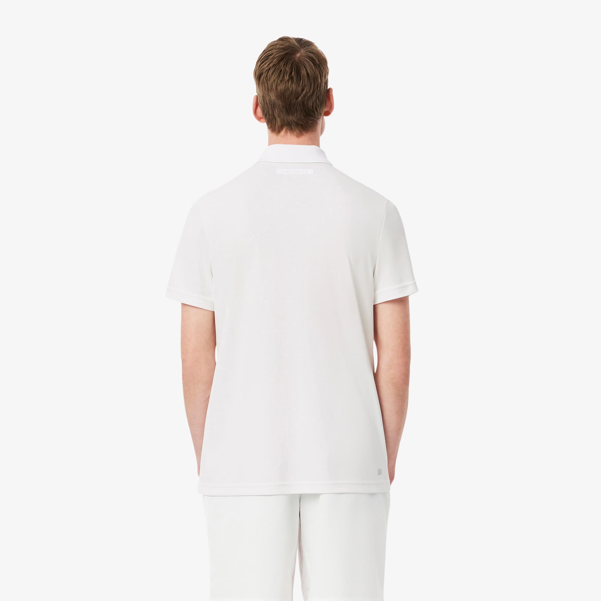 Thumbnail - Lacoste Polohemd Lacoste Tennis x Novak Djokovic - Weiß Size L