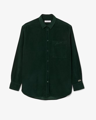 XL-Overshirt aus Cord
