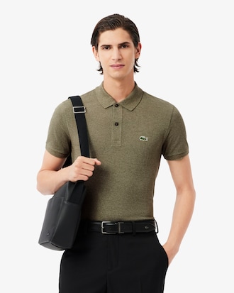 Slim Fit-Polohemd L.12.12 aus Piqué