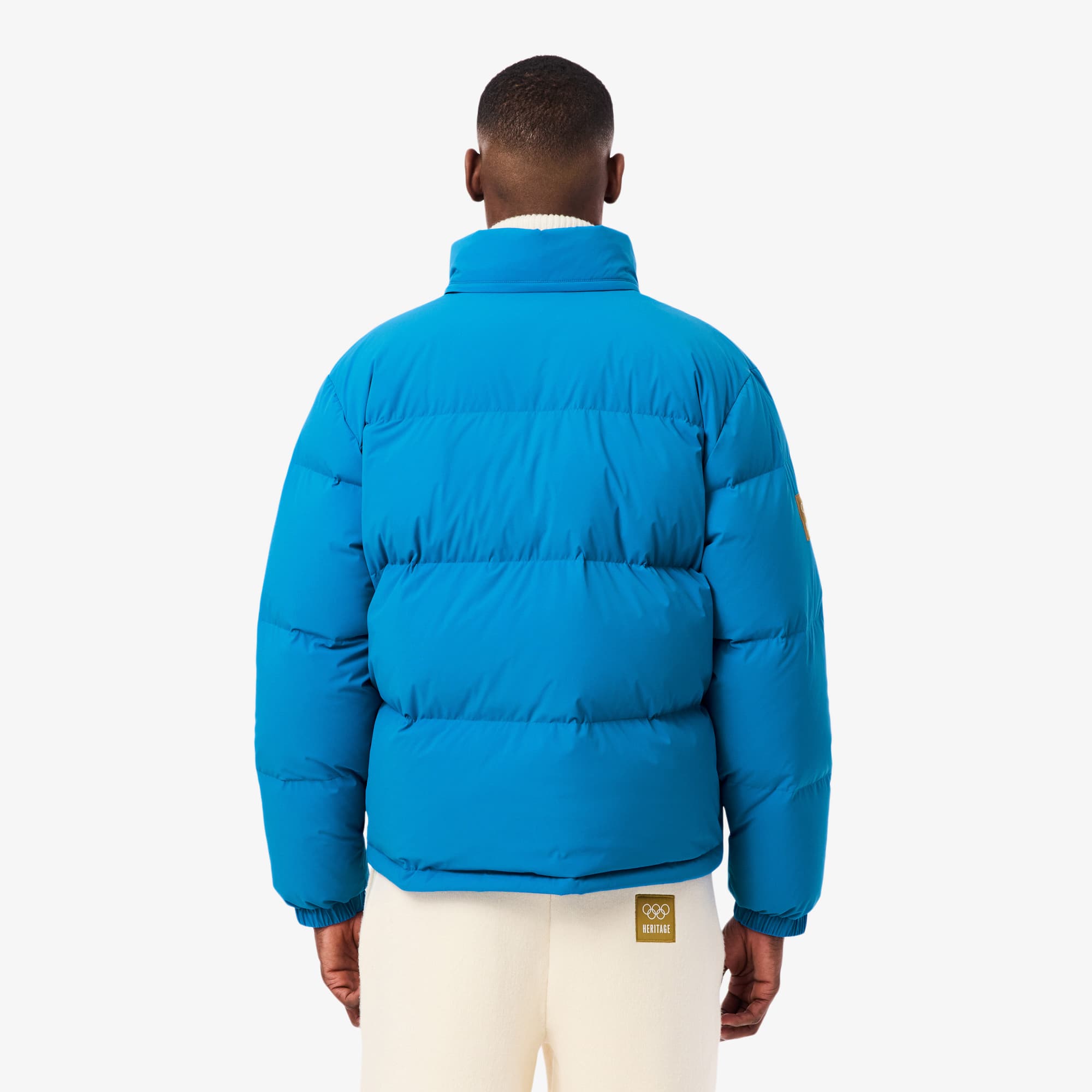 Thumbnail - Lacoste Pufferjacke Heritage Cortina d’Ampezzo 1956 - Blau Size 50 - M