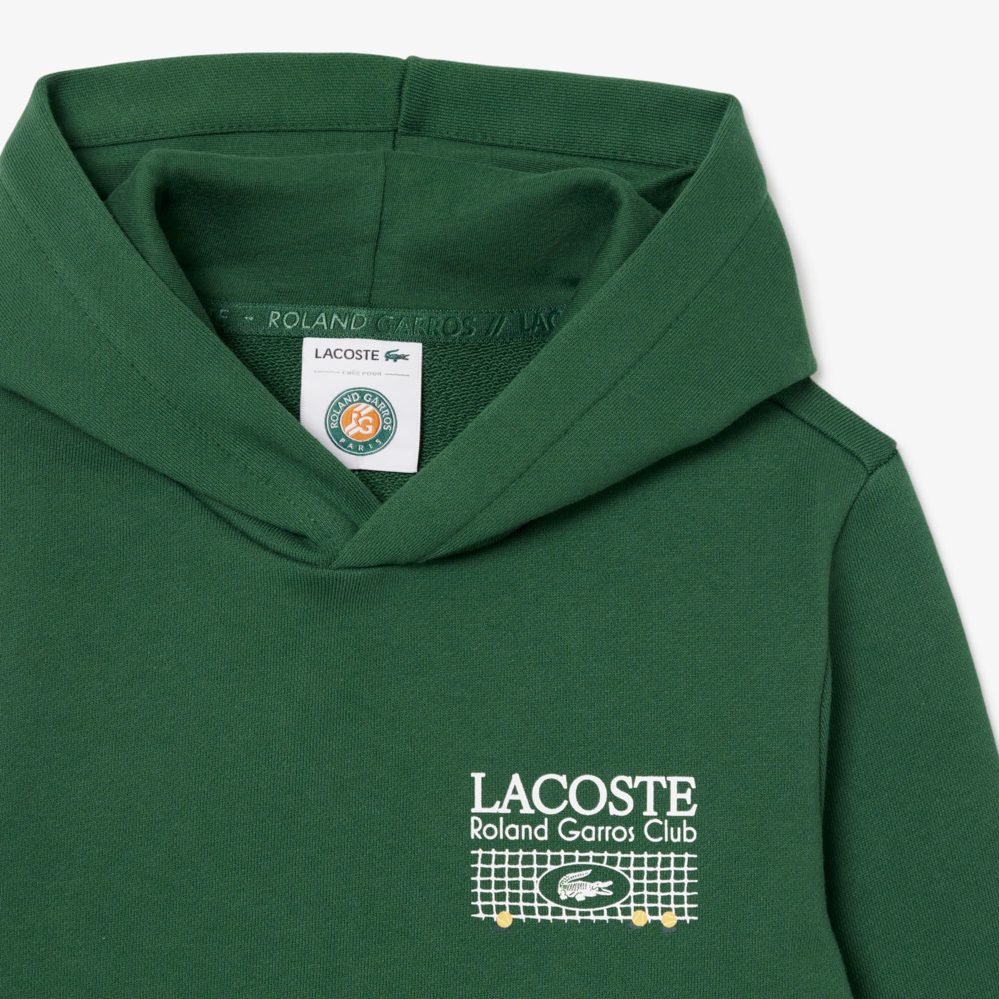 Thumbnail - Lacoste Hoodie Roland-Garros Edition - Grün Size 3 - 3A