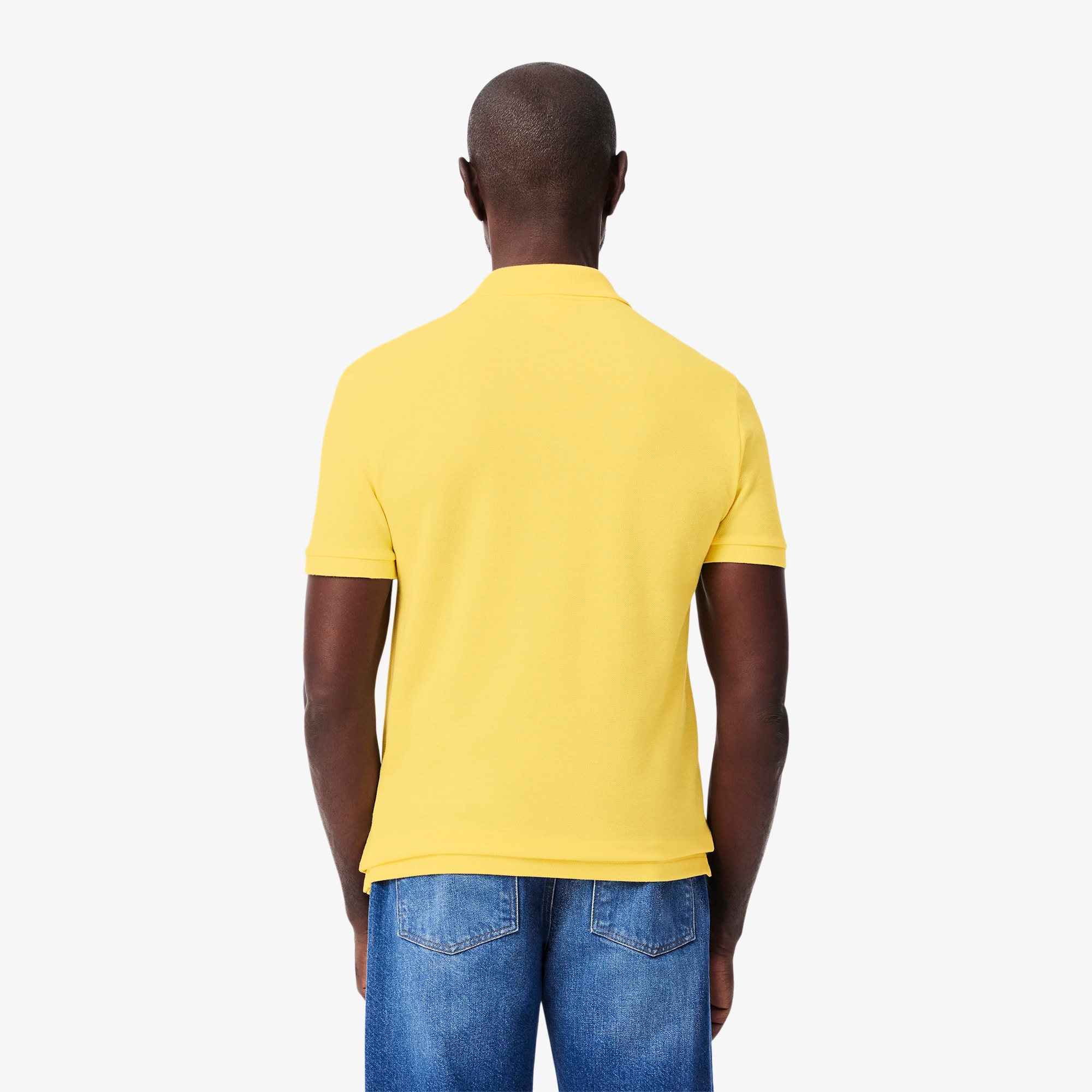 Thumbnail - Lacoste Slim Fit-Polohemd L.12.12 aus Piqué - Gelb Size 3XL