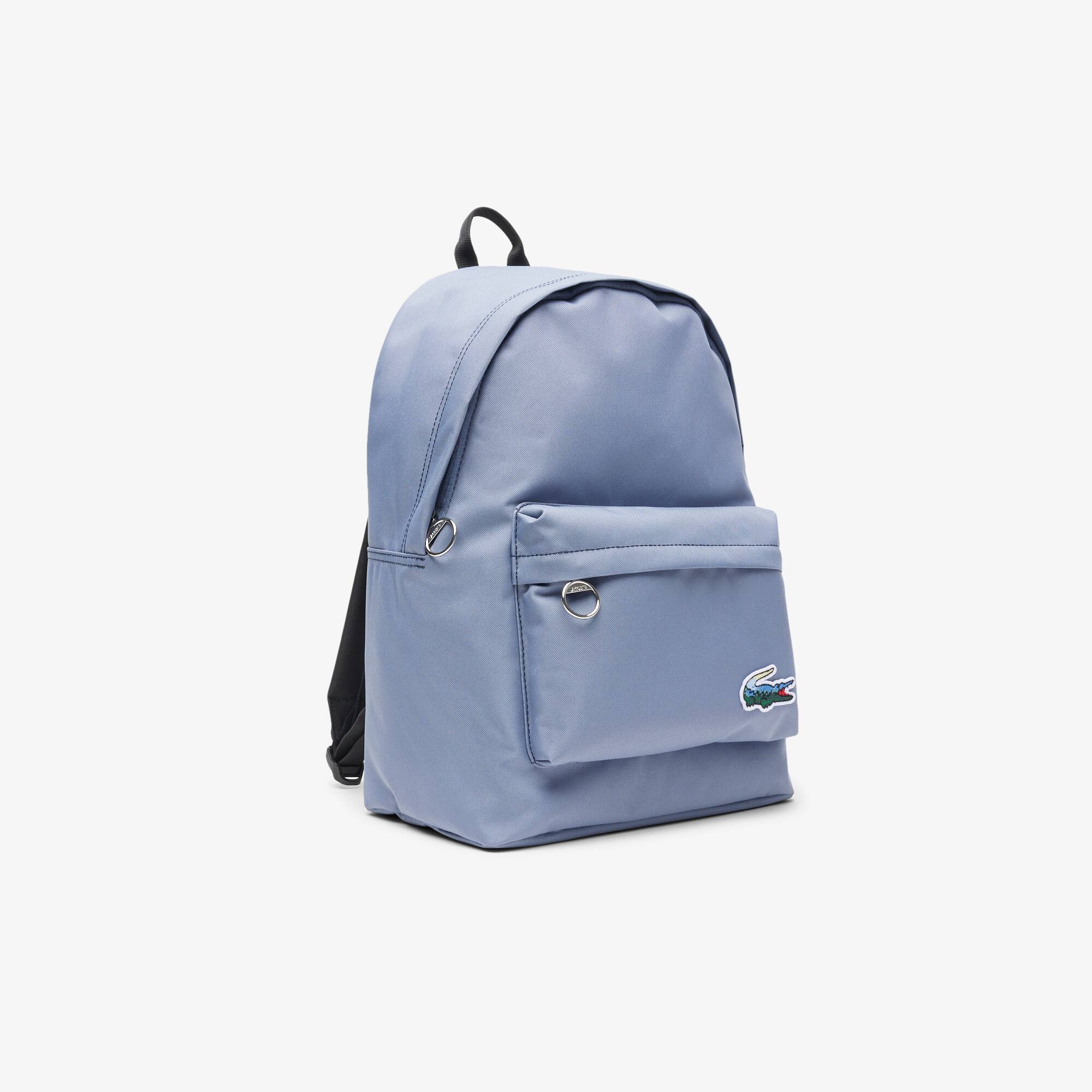 Thumbnail - Lacoste Rucksack mit Krokodil und Landschaft - MOUNTAIN CROC FLINT STONE Size One Size