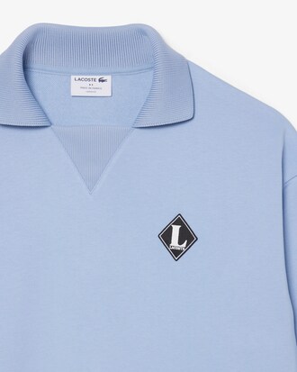 Franz&ouml;sisches Sweatshirt mit Polokragen