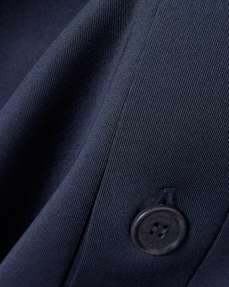 Oversized-Cardigan mit gestickter Unterschrift