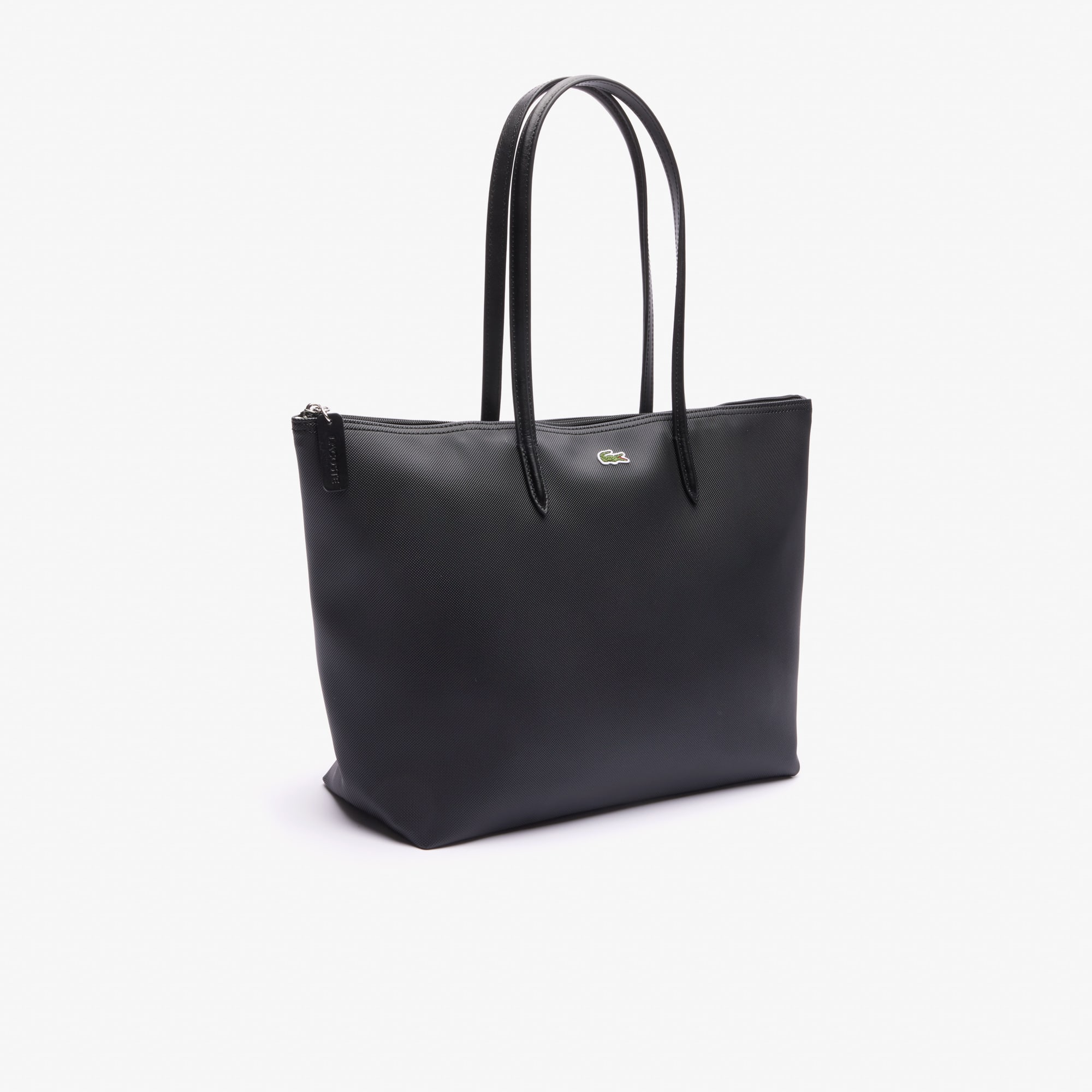 Thumbnail - Lacoste Große Tote Bag L.12.12 Concept - BLACK Size One Size