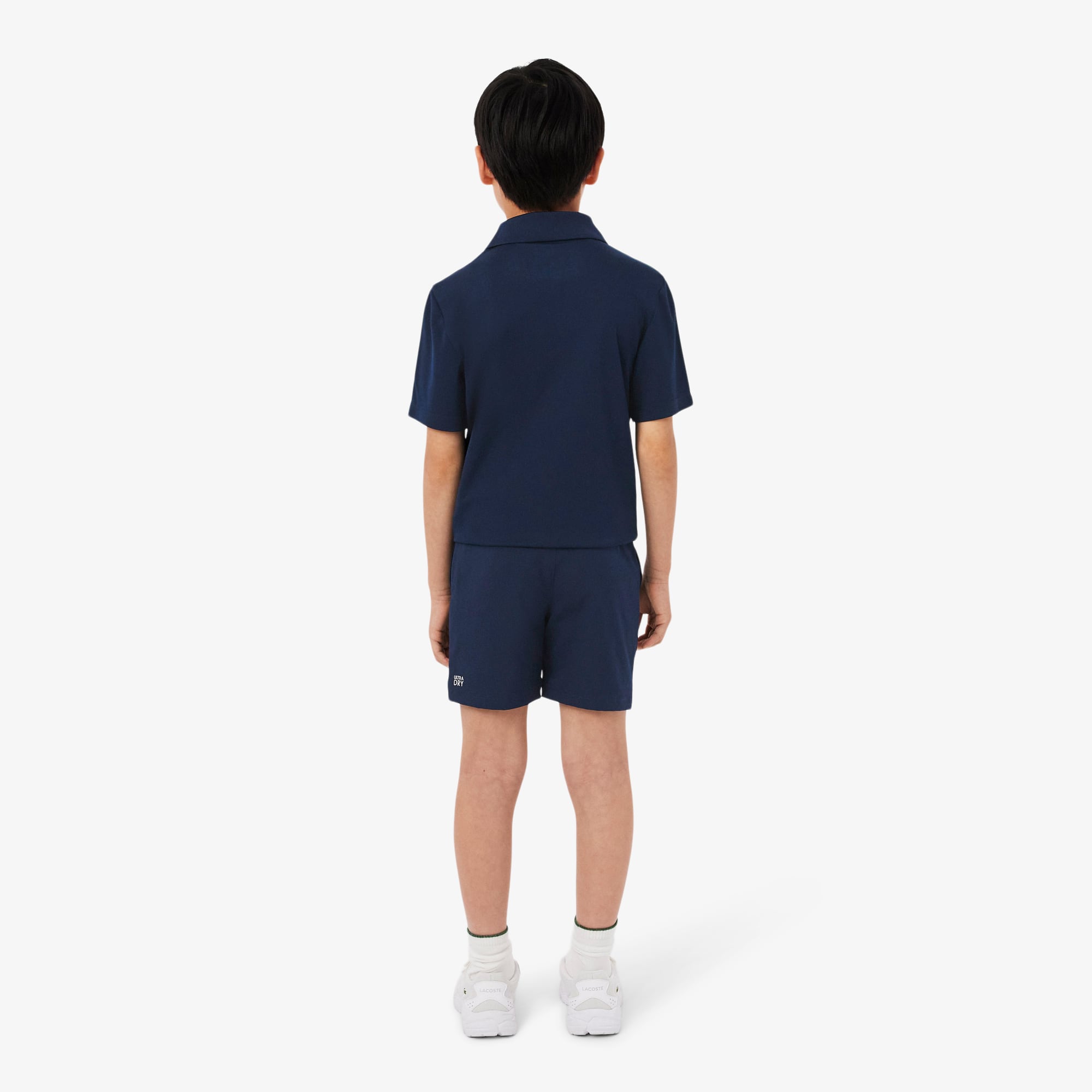 Thumbnail - Lacoste Sportshorts aus Diamant-Taft - Navy Blau Size 8 - 8A