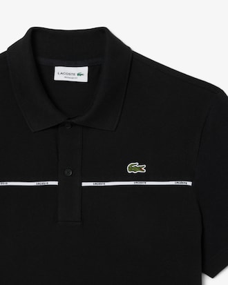 Regular Fit-Polohemd L.12.12 mit Logo-Einfassung