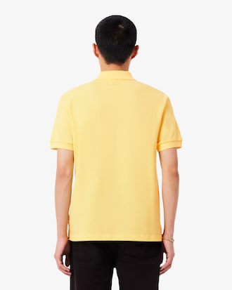 Classic Fit-Polohemd mit Badge-Akzent aus Piqu&eacute;