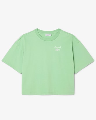 T-Shirt aus Baumwolle mit Logo