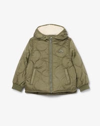Gesteppter Unisex-Parka mit Kapuze