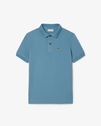 Polohemd aus Petit Piqué