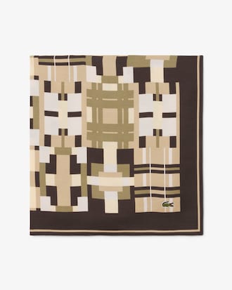 Halstuch mit geometrischen Motiven