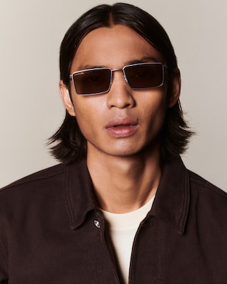 Ikonische Metall-Sonnenbrille