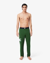 Bedruckte Loungewear-Hose aus Fleece