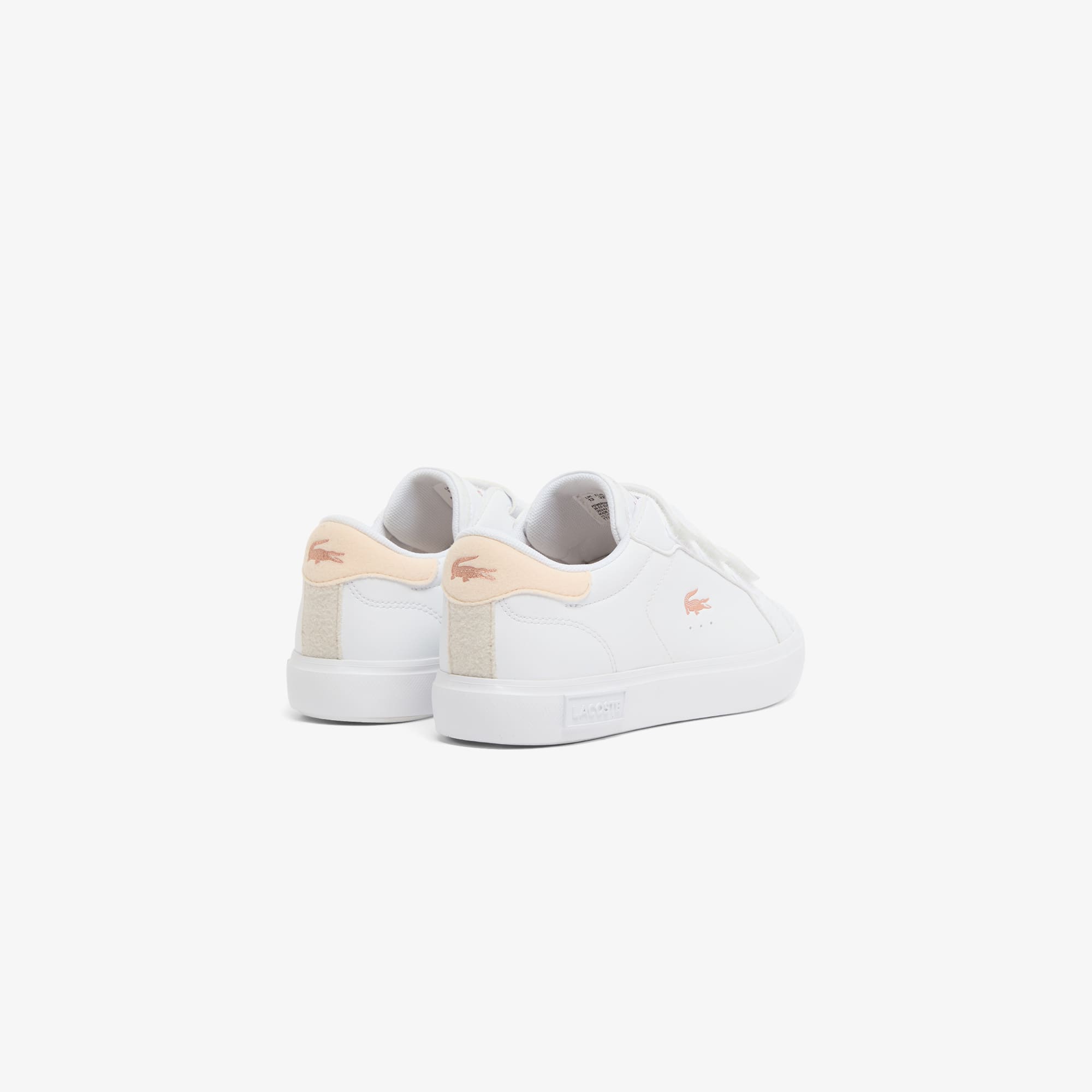 Thumbnail - Lacoste Kinder-Sneakers Powercourt - WHITE/LIGHT PINK Size 29