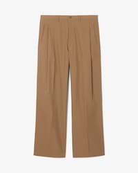 Loose Fit-Hose aus Twill mit Falten