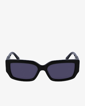 Sonnenbrille Monogram mit eckigem Acetatrahmen