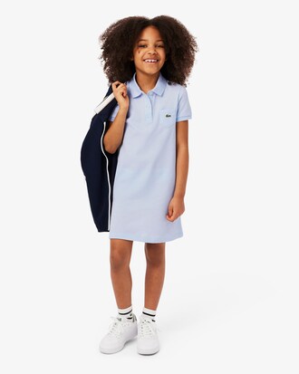 Polokleid aus Piqu&eacute;