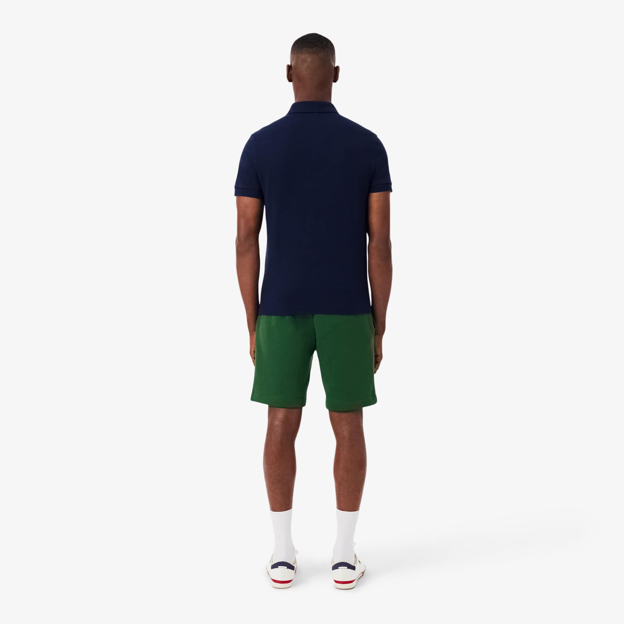 Thumbnail - Lacoste Regular Fit-Shorts aus Fleece - Grün Size 4XL