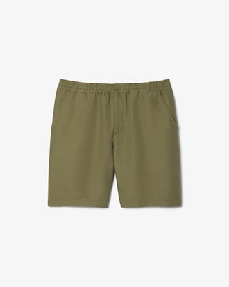 Regular Fit-Shorts aus Leinen