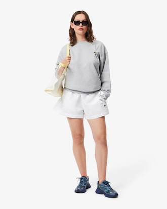 Lange Shorts mit Druck