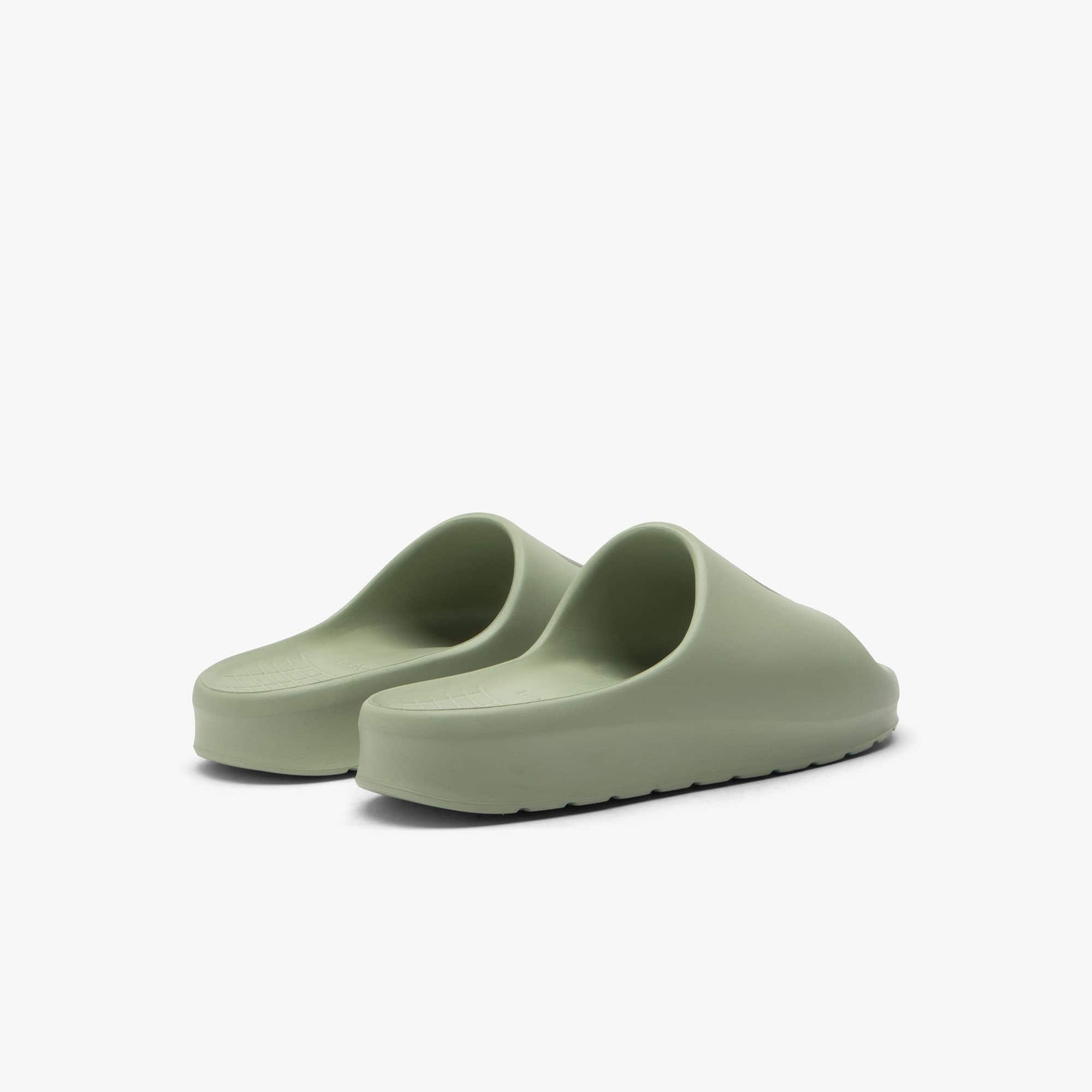 Thumbnail - Lacoste Herren-Schlappen Serve Slide 2.0 - LT KHK/KHK Size 42