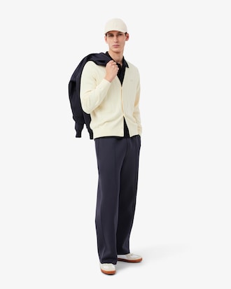 Kappe aus Piqu&eacute; mit Badge