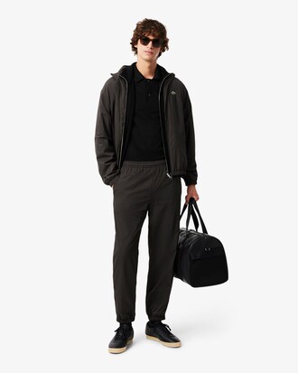Classic Fit-Polohemd Paris mit offenem Ausschnitt und Stickerei