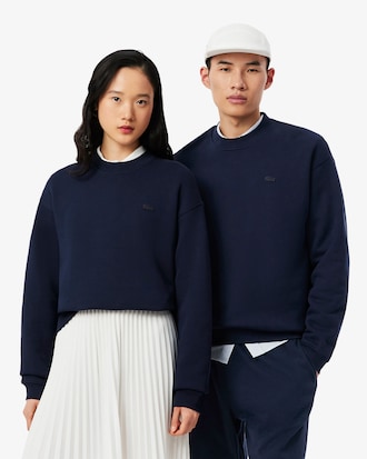 Loose Fit-Sweatshirt aus schwerem Fleece